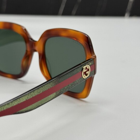 NEW GUCCI GG0036SN 003 HAVANA SQUARE WOMEN SUNGLASSES main image 13